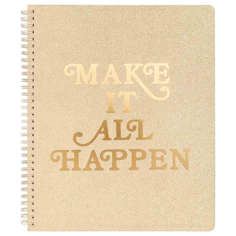 Ban.Do - Rough Draft Large Notebook - Make It All Happen | Buy at Best ...