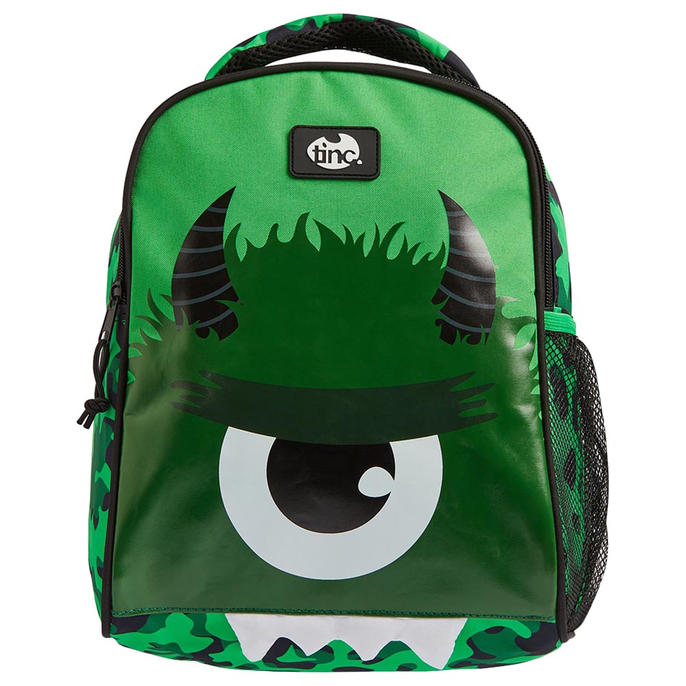 Tinc Hugga Monster Backpack 13 Inch Green
