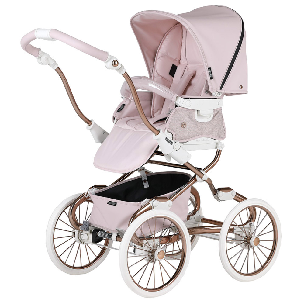 Bebecar PR Stylo Glitter Chassis Stroller w Car Seat Bag