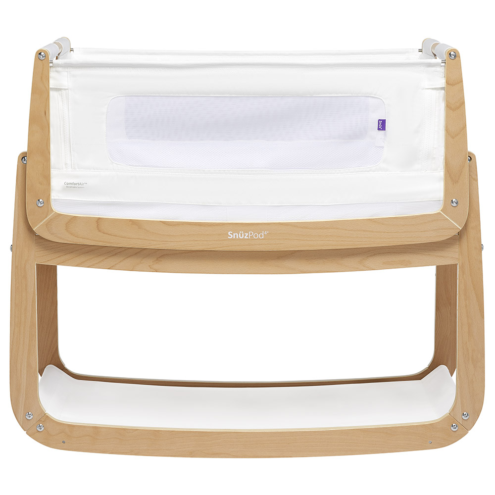 Snuz - SnuzPod 4 Bedside Wooden Crib - Natural | Buy At Best Price From ...