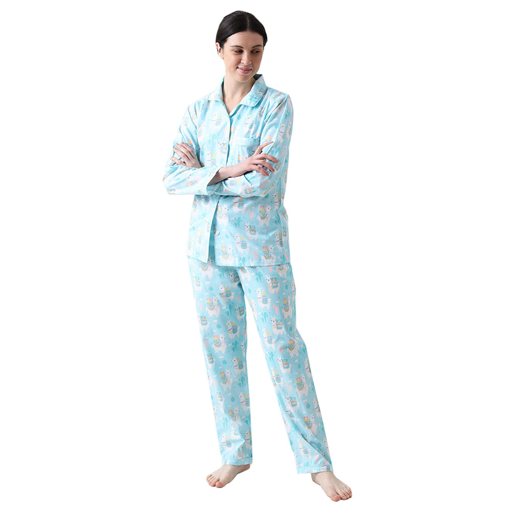 Women Red Hearts Pajama Set