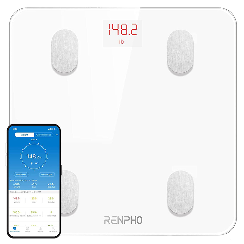 Renpho Smart Body Scale Elis White