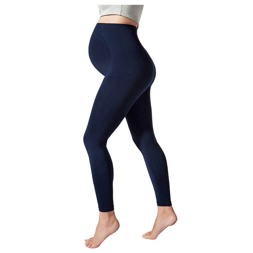 Mums & Bumps - Maternity Belly Support Leggings - Navy | Buy at Best ...