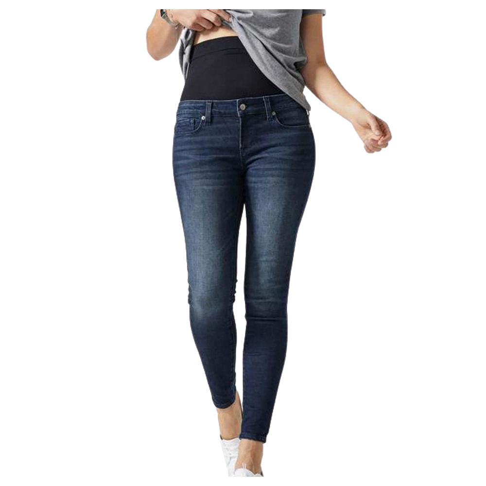 Mums & Bumps - Blanqi Postpartum Support Skinny Jeans - Smoke Wash