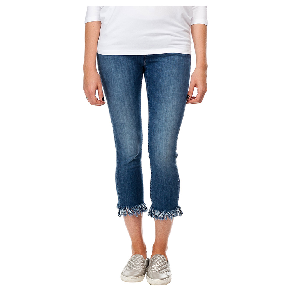 BLANQI Maternity Belly Support Skinny Jeans - Smoke Wash – Mums