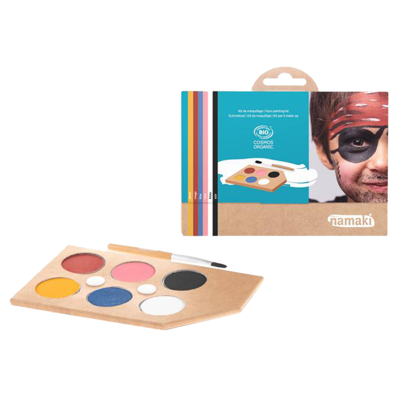 Kids Aqua Makeup Set - Namaki Devil & Spider 3-Color Face Painting Kit