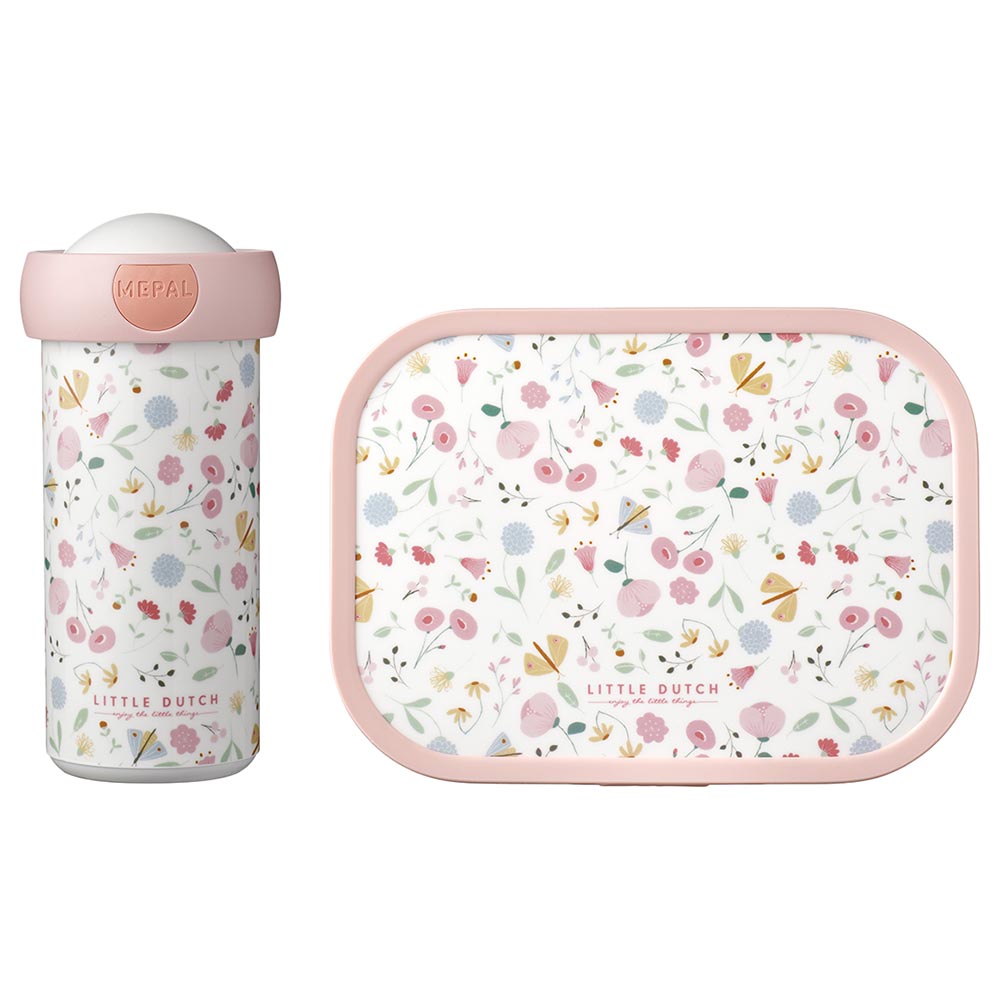 Mepal - Lunch Set Campus - Flowers & Butterflies - 300ml