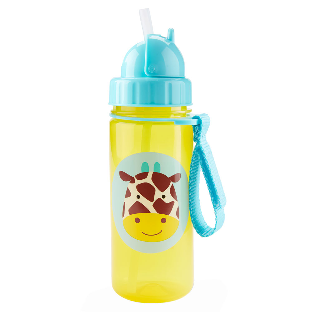 Skip Hop Zoo Straw Bottle - 13 oz - Butterfly