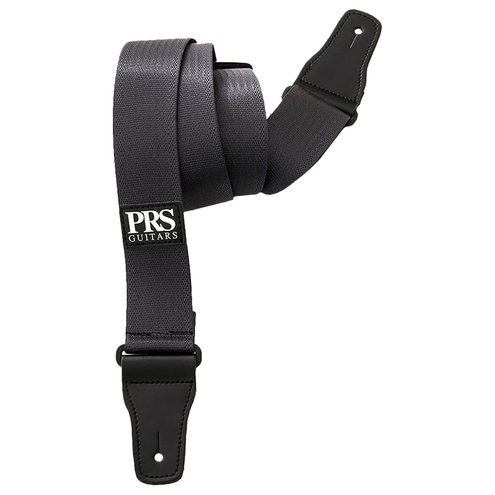 Prs - Nylon Seatbelt Wide Guitar Strap - 2-inches - Charcoal