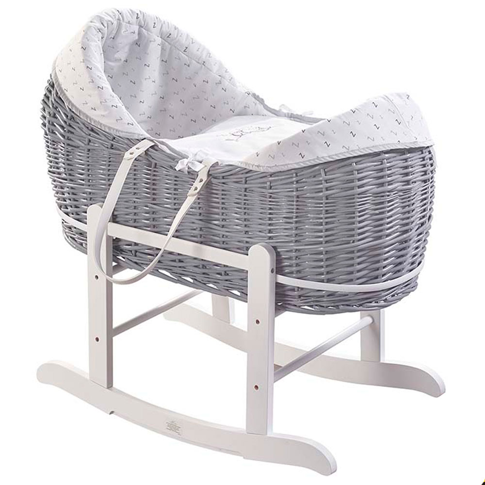 Moses basket with sales wheels