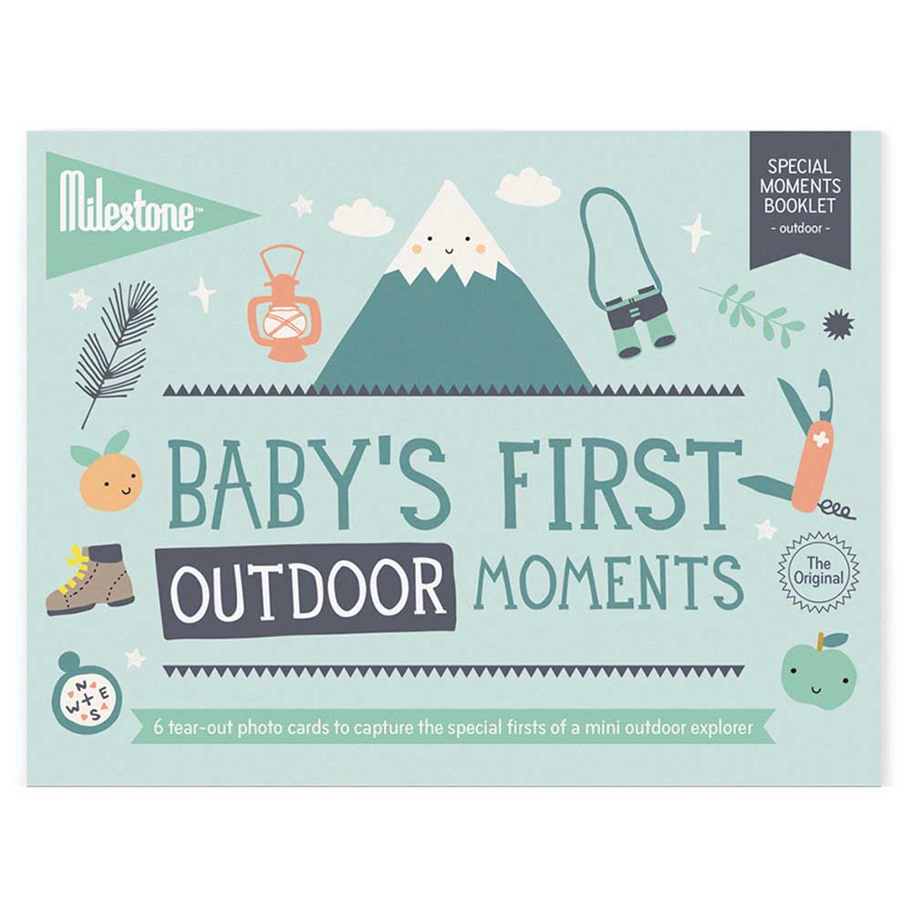 Milestone Cards - Special Moment Booklet - First Outdoor Moments | Buy ...