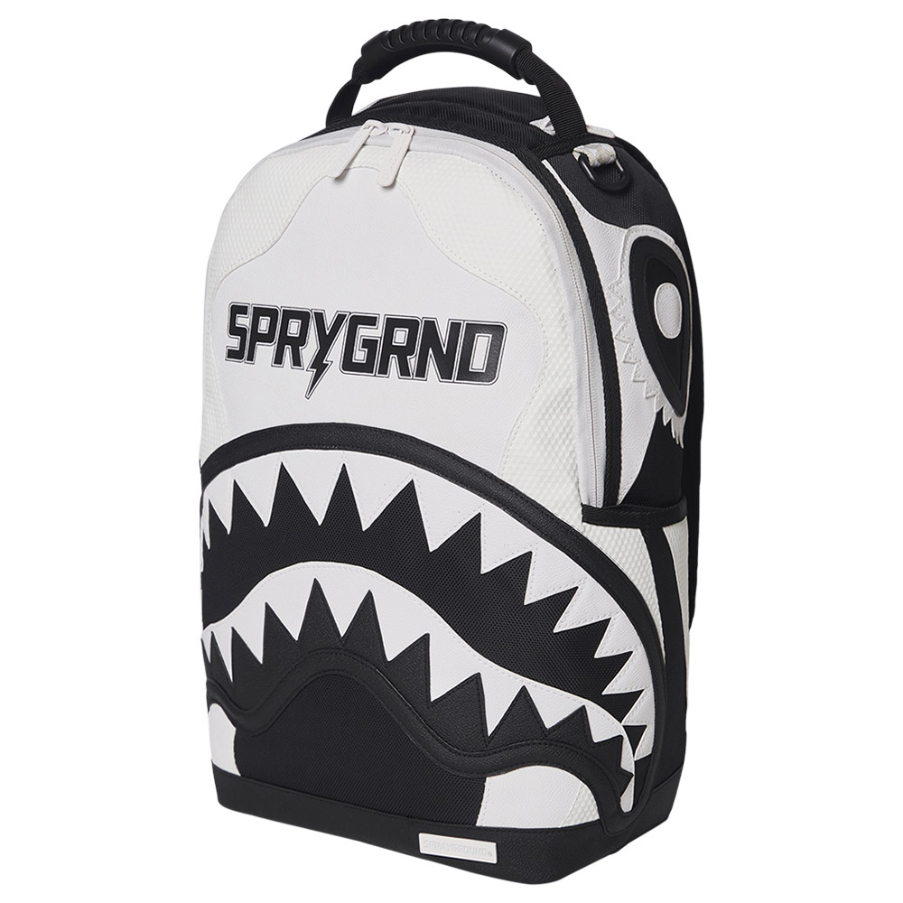 Sprayground black shop and white