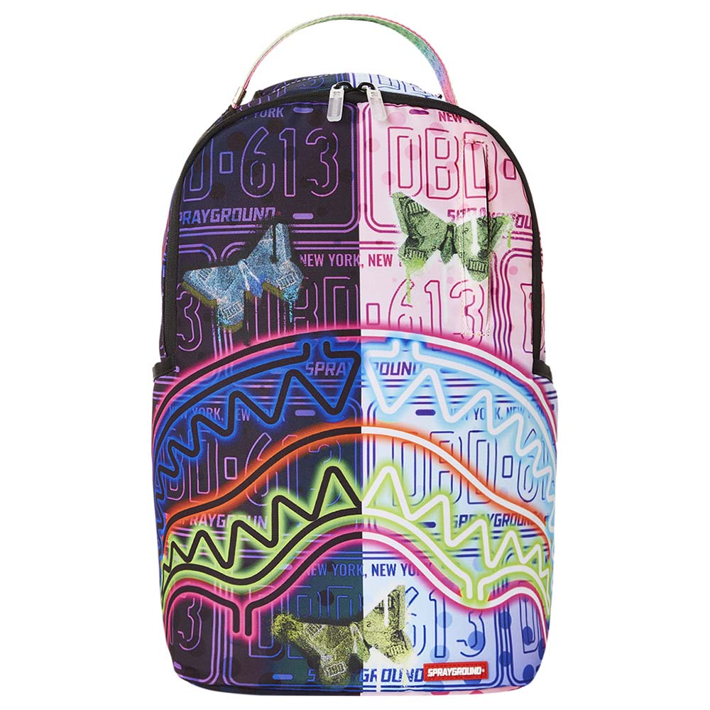 Sprayground - Neon Plates Dlxsr Backpack - 18-Inch