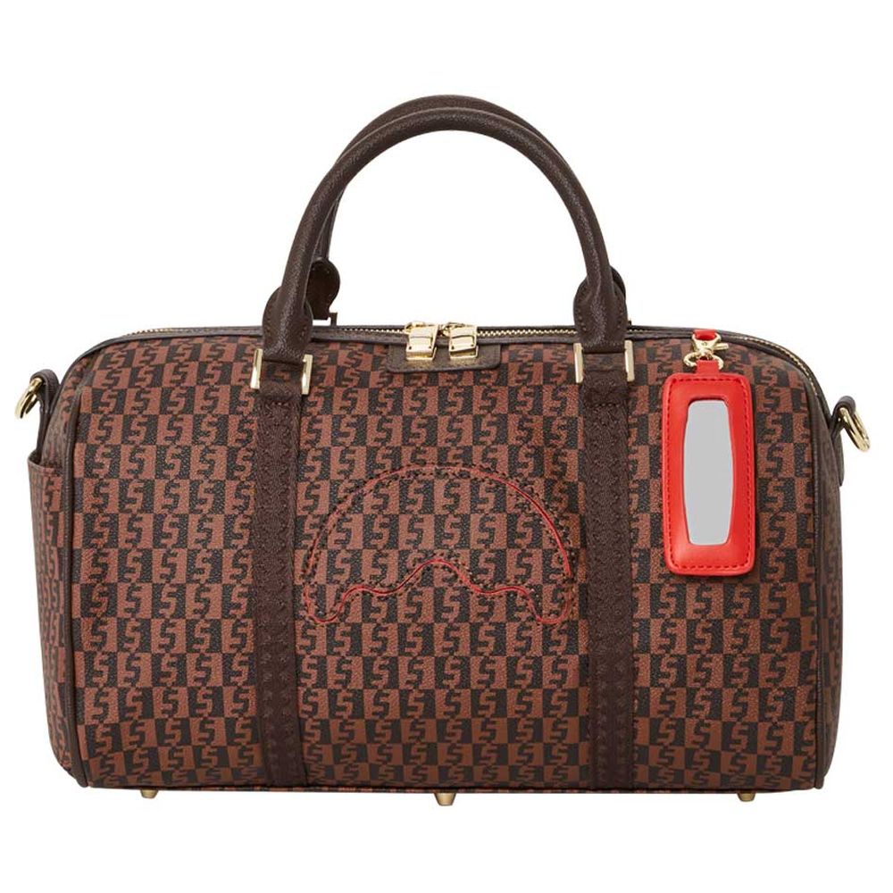 Sprayground - Money Check Mini Duffle Bag - Brown