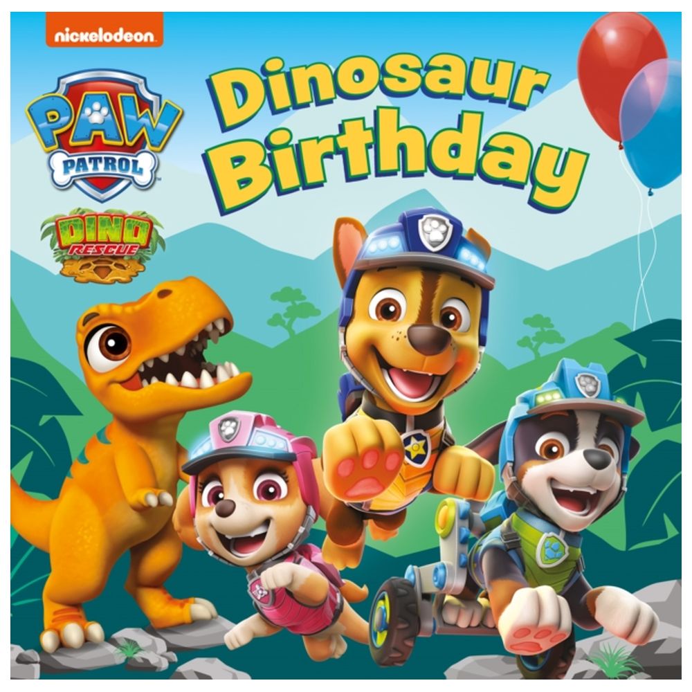 Paw Patrol Board Book - Dinosaur Birthday