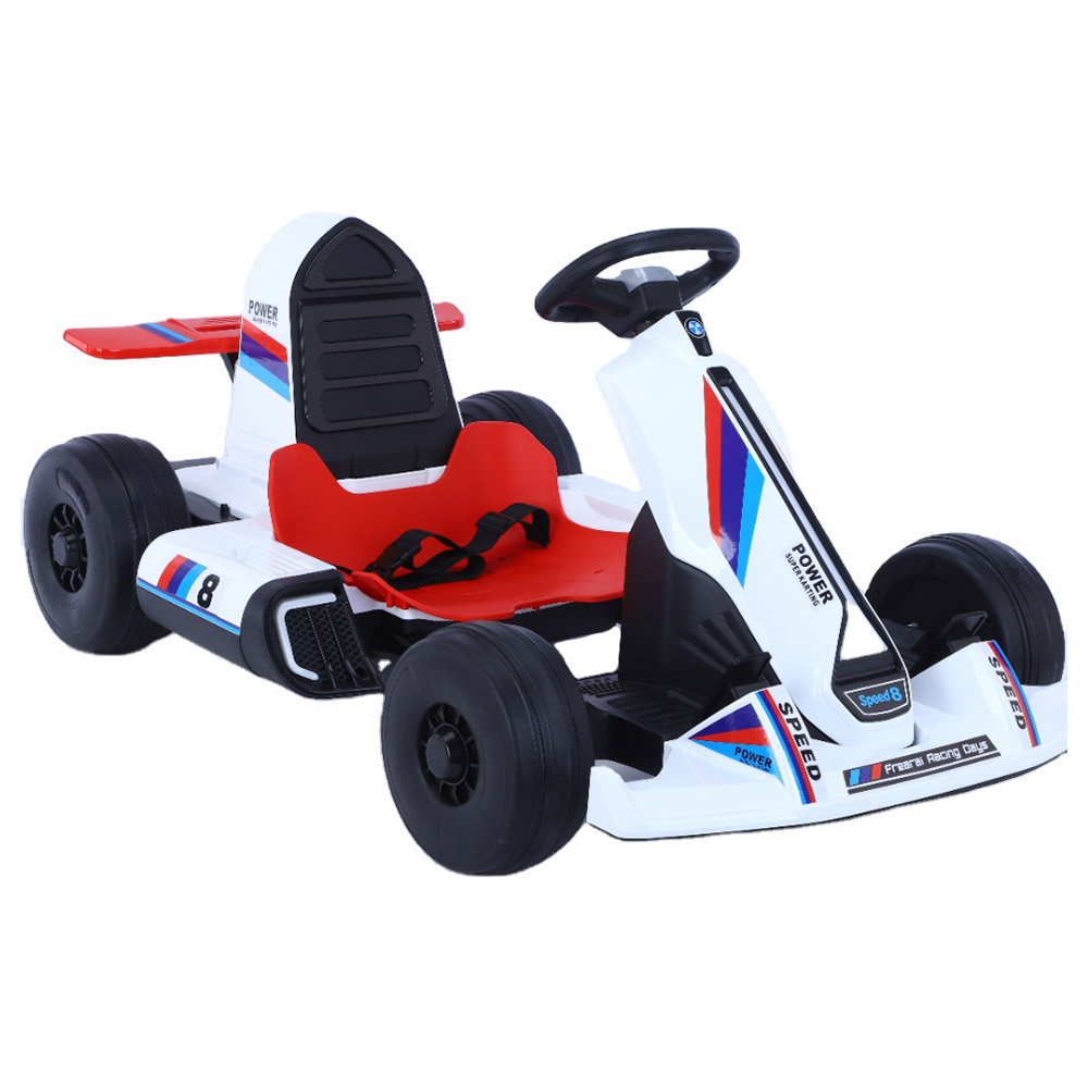 Megastar - Ride On 12 V Fusion Go Kart Buggy - White | Buy at Best ...