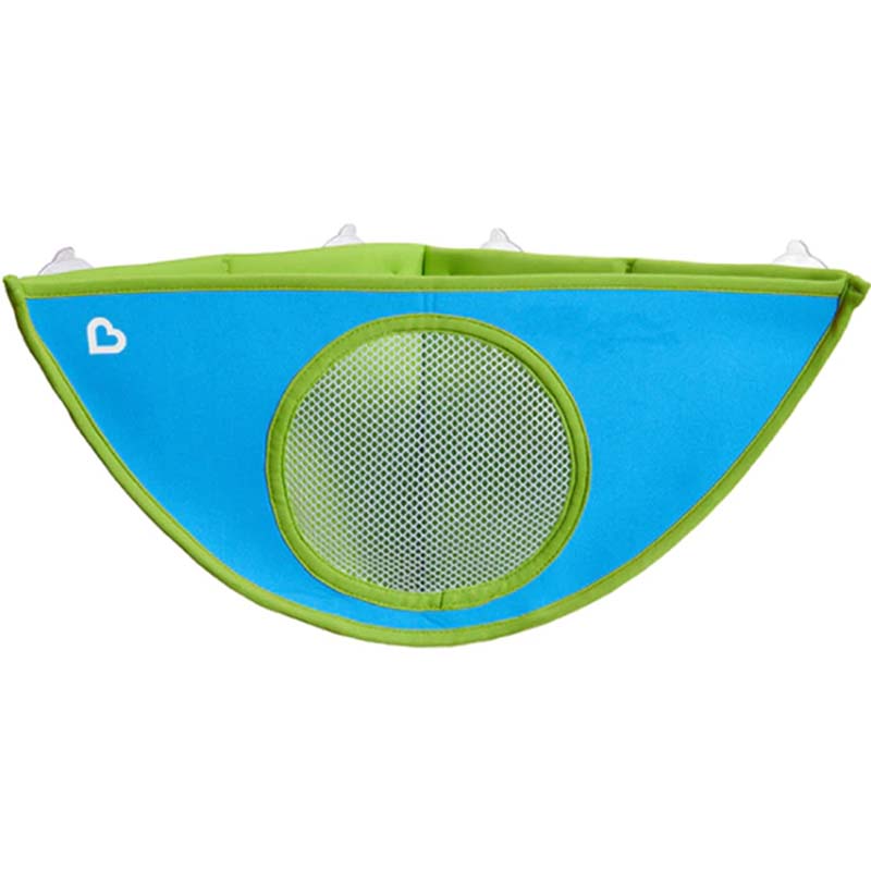 InterDesign Tub Saddle Storage, Neoprene/Mesh, Blue