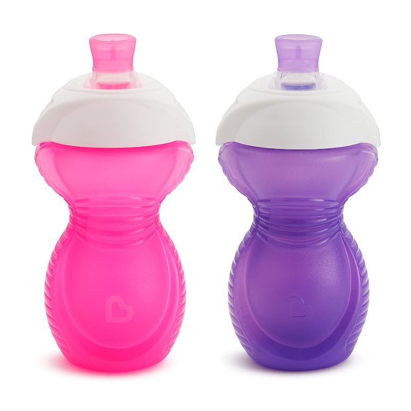 Munchkin Click Lock Bite Proof Sippy Cup - Pink - 9oz