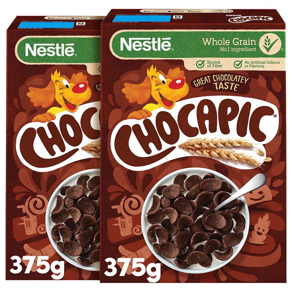 CHOCAPIC whole grain cereals with chocolate NESTLÉ 375g.