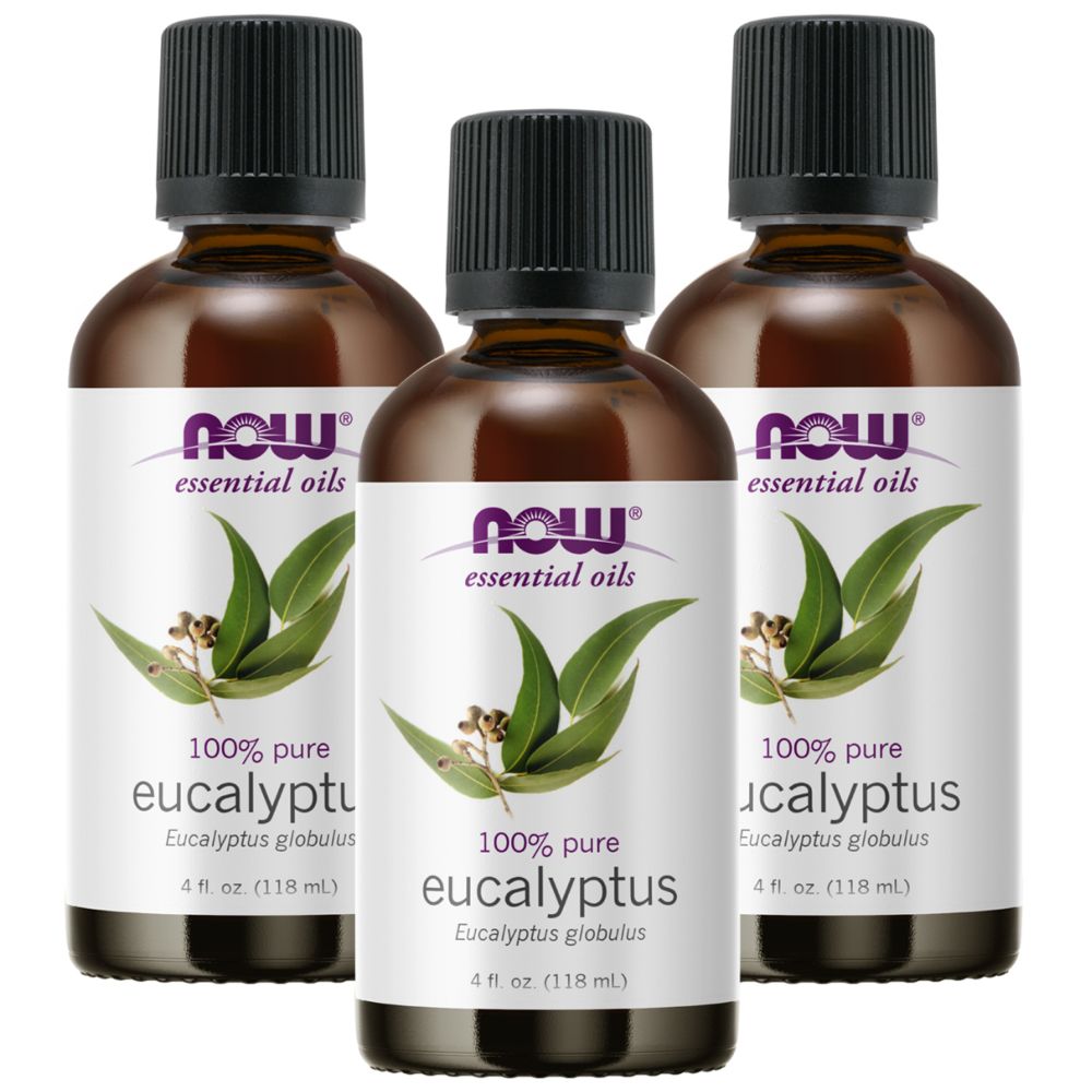 Now Essential Oils, Eucalyptus Globulus Oil 4 Oz. Pack of 3 | Buy at ...