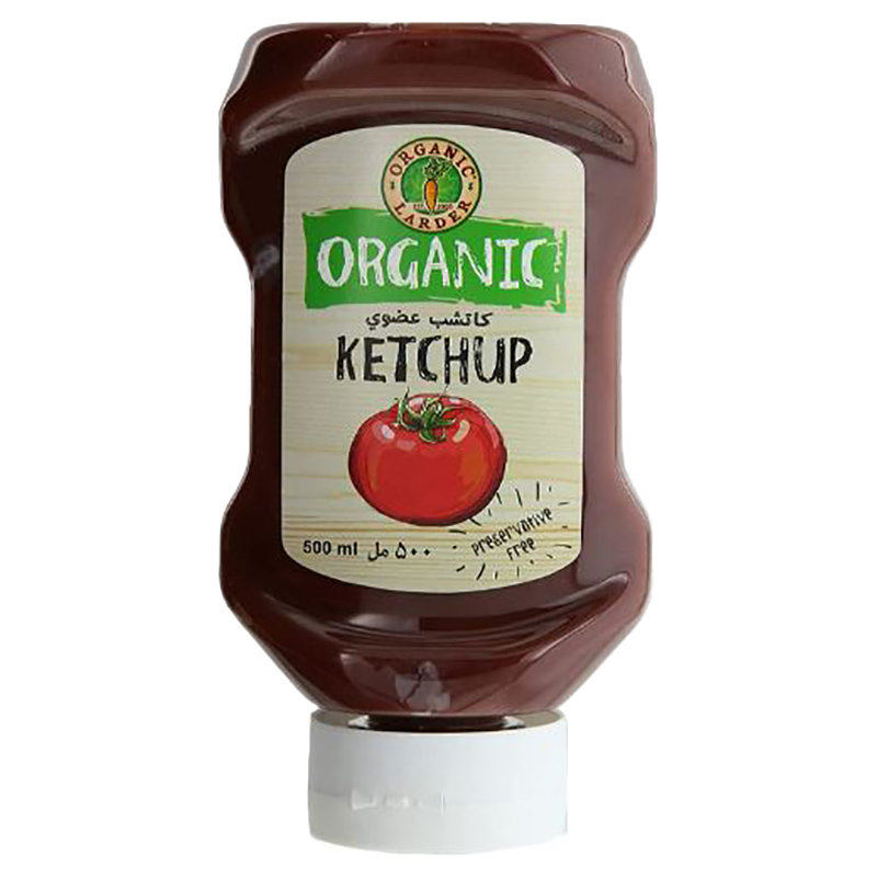 Organic Larder - Organic Ketchup - 500ml - Buy at Best Price from Mumzworld