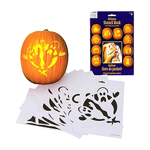 Pumpkin Carving Stencil Book Nearby