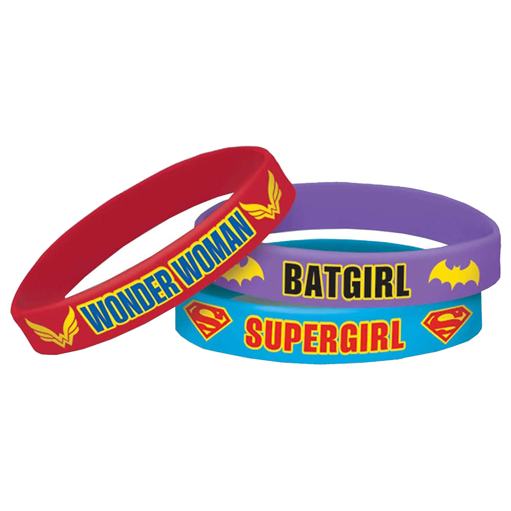 Superhero Rubber Bracelets