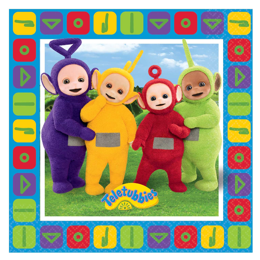 Amscan - Teletubbies Lunch Napkins 16pcs | Buy at Best Price from Mumzworld