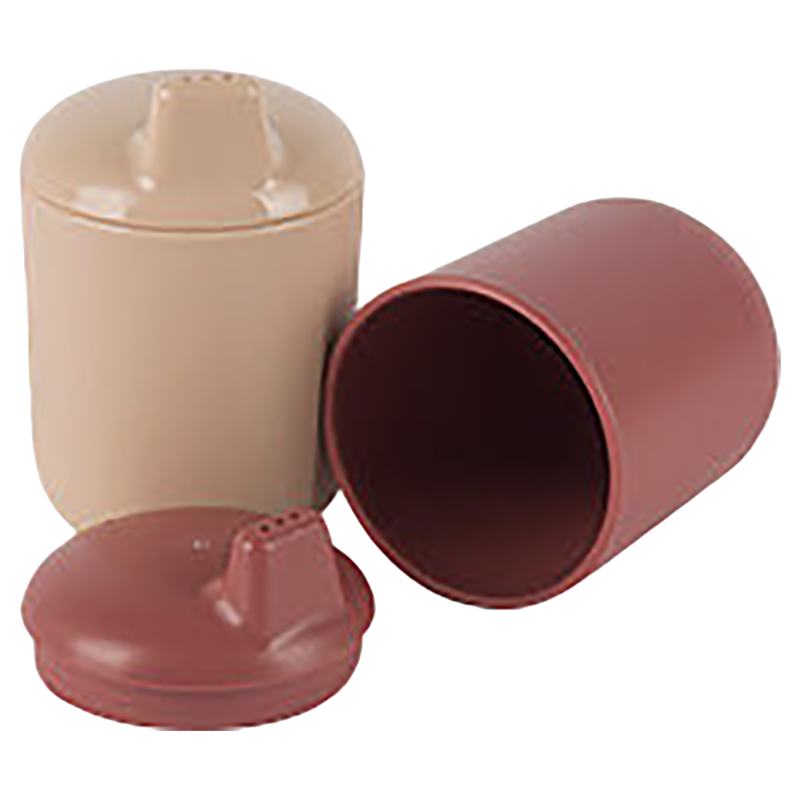 Dantoy - Tiny Bio Sippy Cups - Cream & Berry