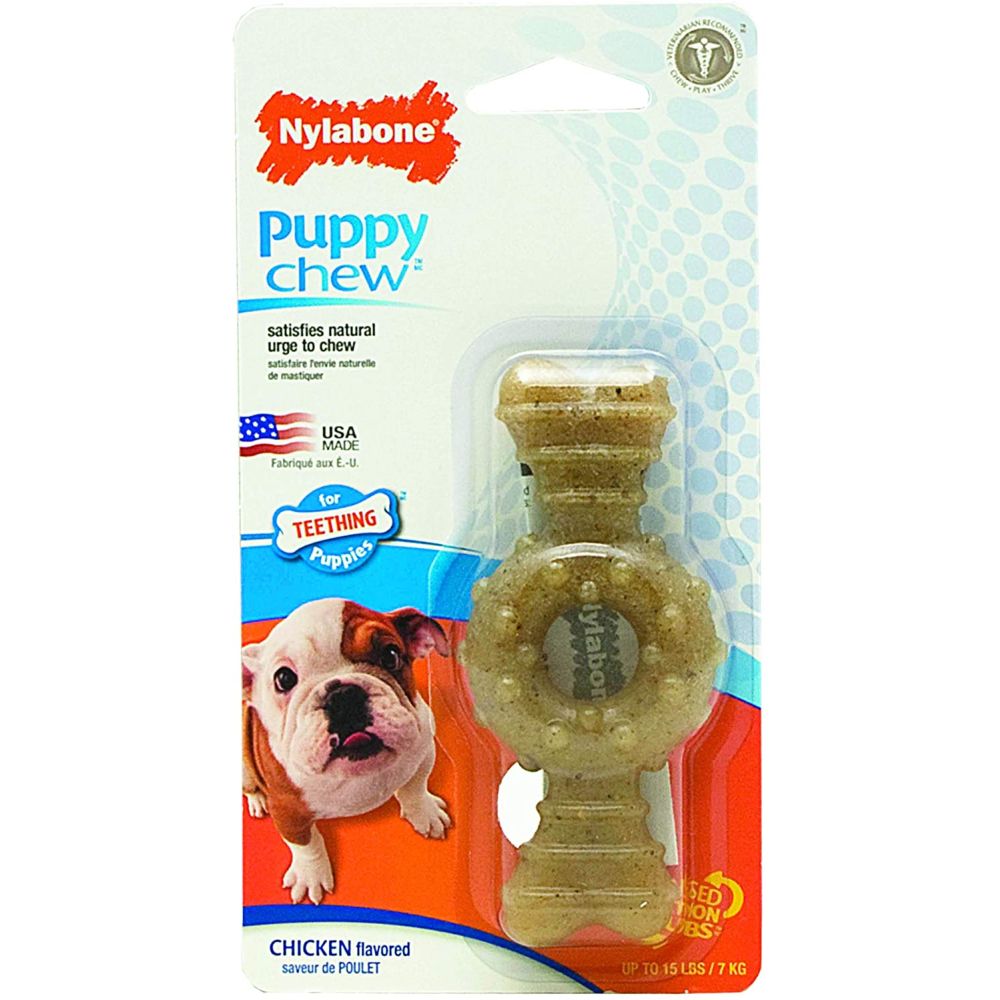 Nylabone just for puppies ring clearance bone