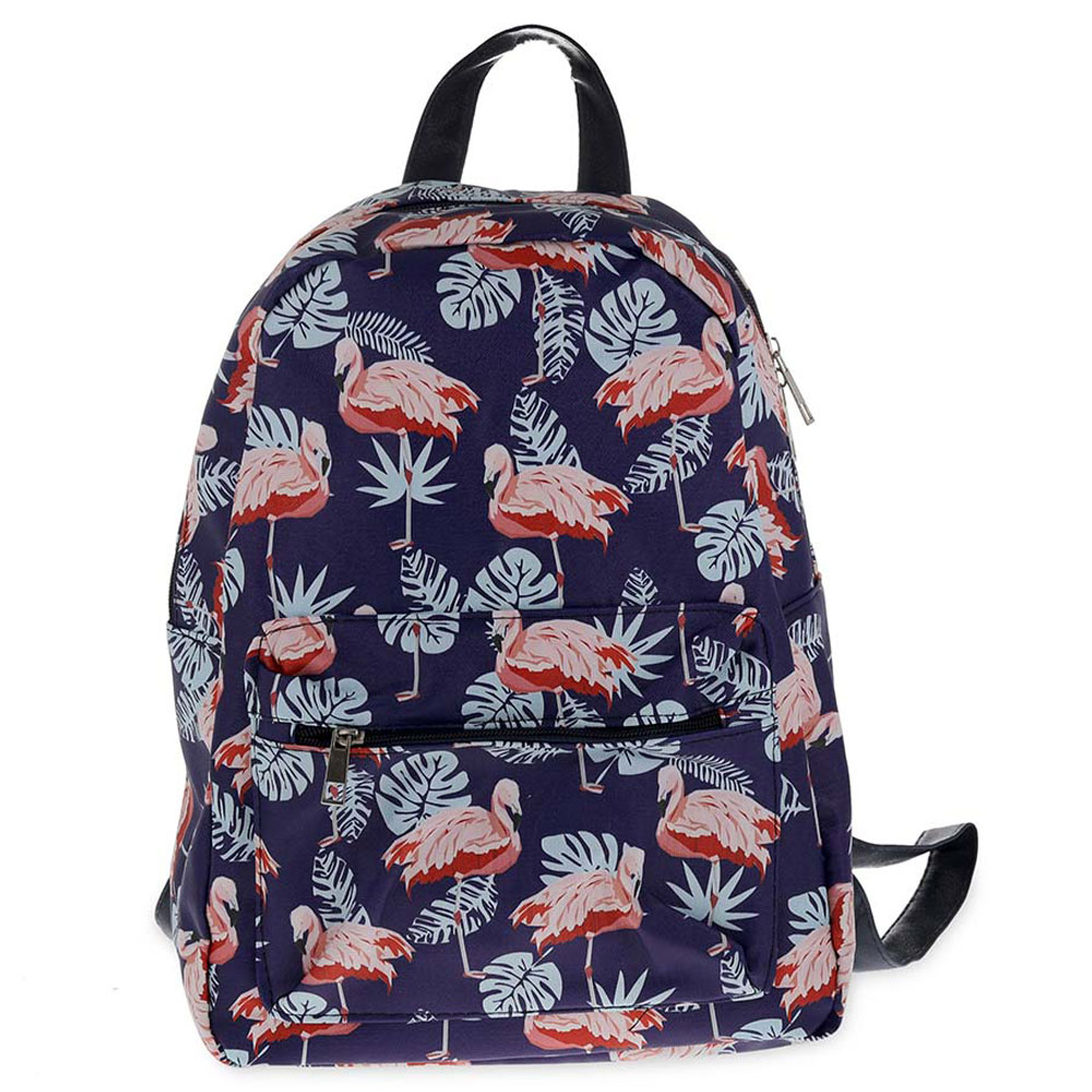 Pinak - Mini Backpack - Flamingos On Blue | Buy at Best Price from ...