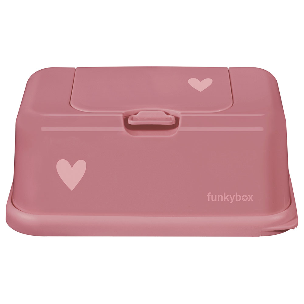 Funkybox Wipes Box Punch Pink Little Heart Buy At Best Price From Mumzworld