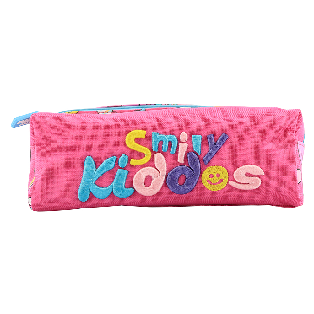 Smily Kiddos - Twin Zipper Pencil Pouch - Pink | Buy at Best Price from ...