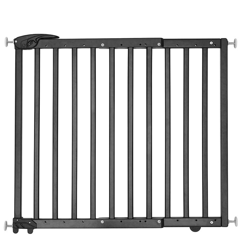 Wooden extendable stair store gate