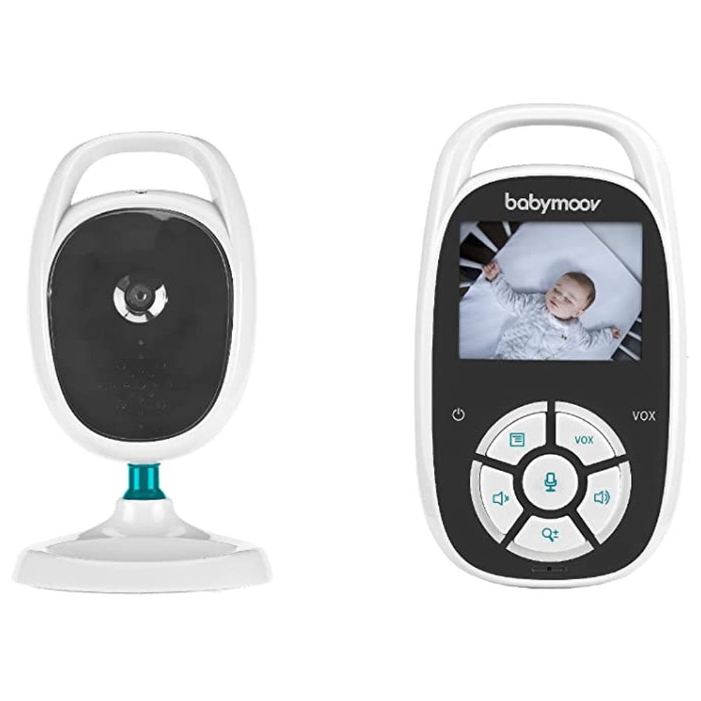 اشتر بأفضل الأسعار من ممزورلد  بيبي موف جهاز مراقبة الطفل الصوتي مدى 300  متر