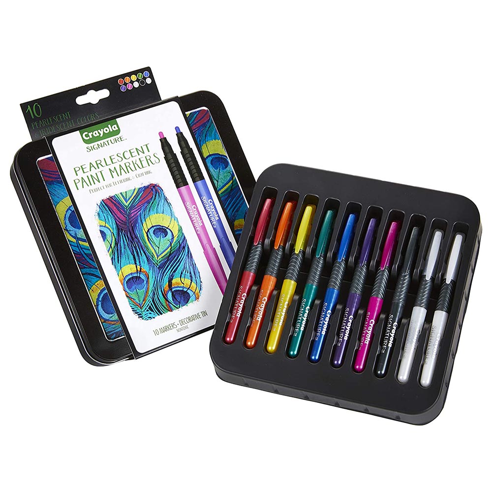 Crayola Signature 16 Count ~ 32 Color Brush Dual-Tip Ultra Fine Markers
