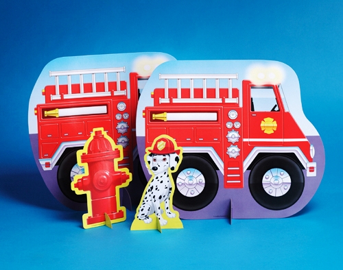 Firefighter Table Centerpieces (4 Pieces) | Buy at Best Price from ...