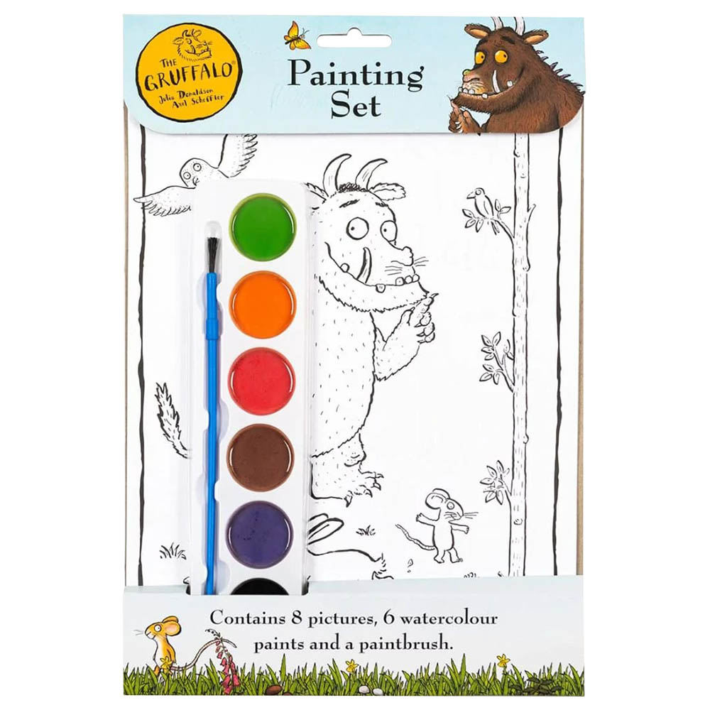 Alligator Books - The Gruffalo Painting Set