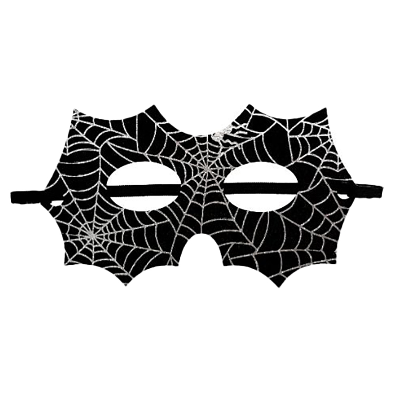 Buy Party Magic Halloween Spiderweb Adult Eye Mask Black White at The Affordable Price Mumzworld