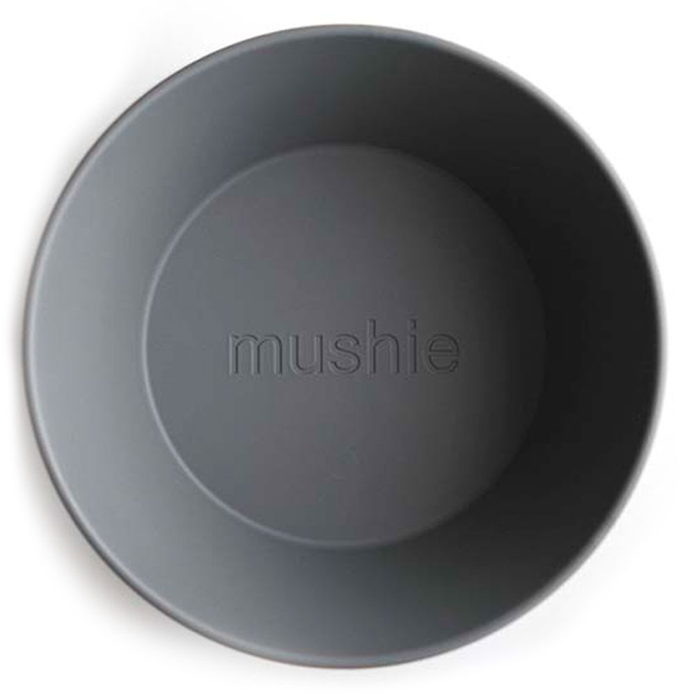 Mushie - Dinner Bowl Round - Smoke | Buy At Best Price From Mumzworld