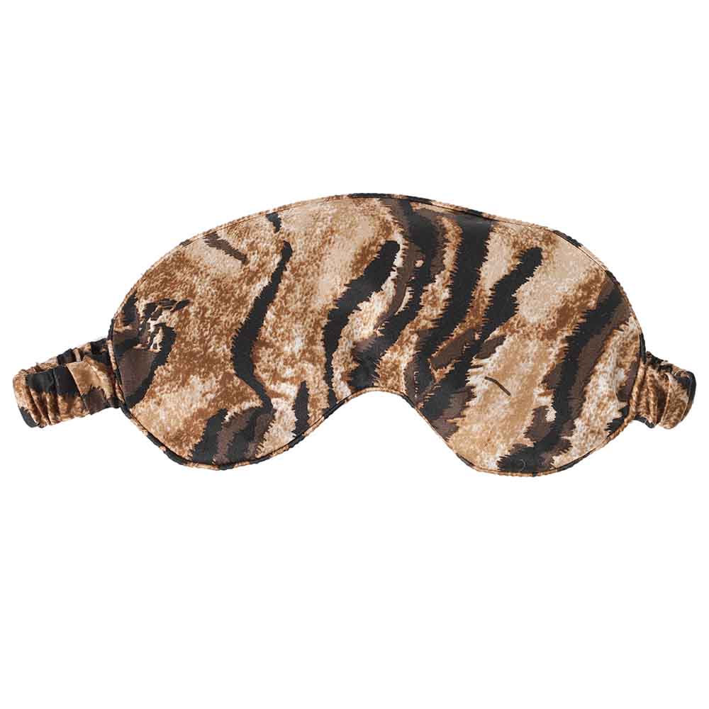 Regal Fabrics - Silk Eye Mask - Animal Print