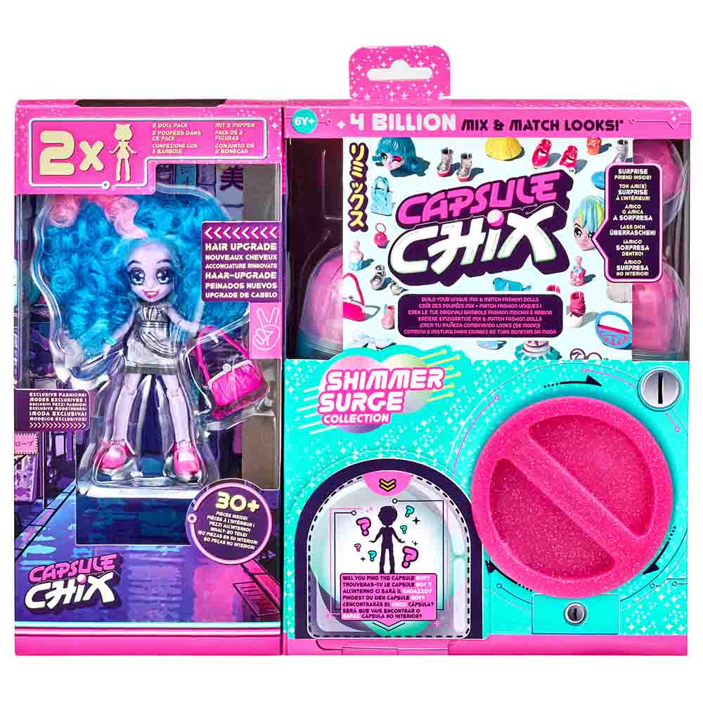 Capsule Chix - Shimmer Surge Besties Pack - Blue Hair | Buy at Best ...