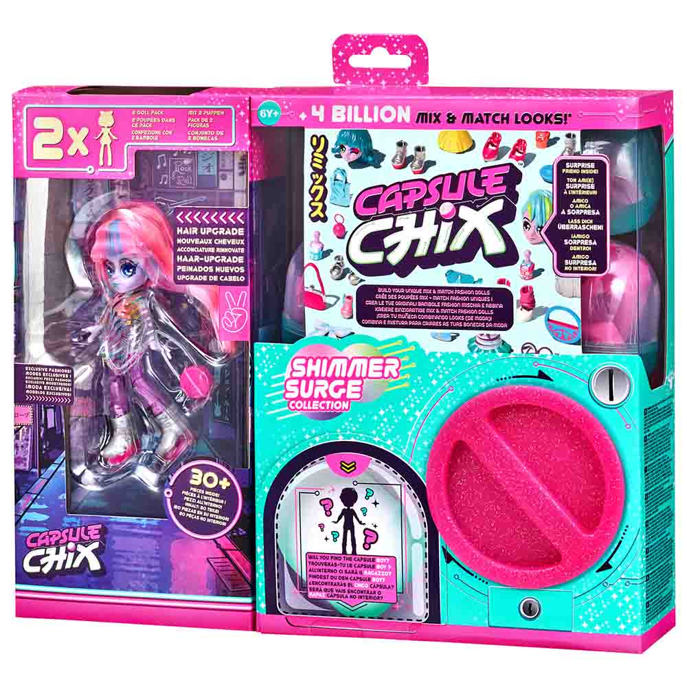 Capsule Chix - Shimmer Surge Besties Pack- Pink Hair | Buy at Best ...