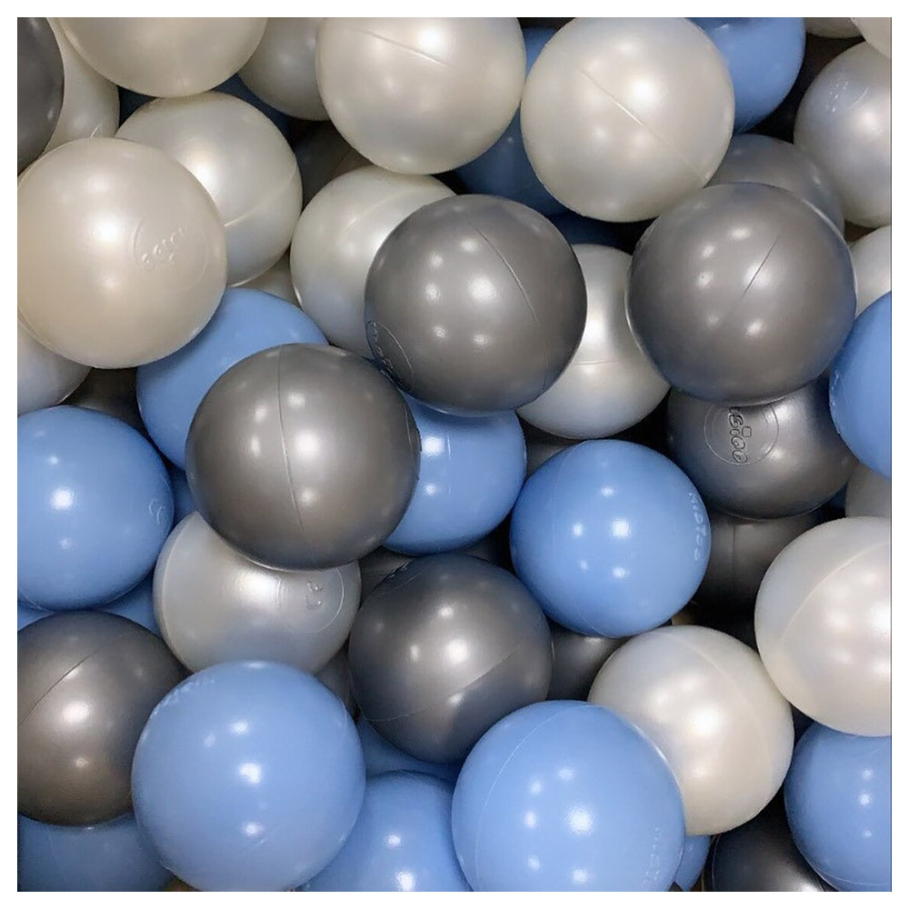 Misioo - Pool Balls Set - 150pcs - Blue/Silver/Pearl