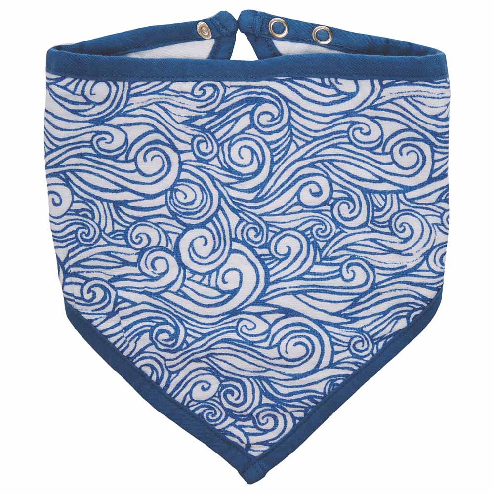 Aden Anais Classic Bandana Bib Seafaring Waves Buy at Best