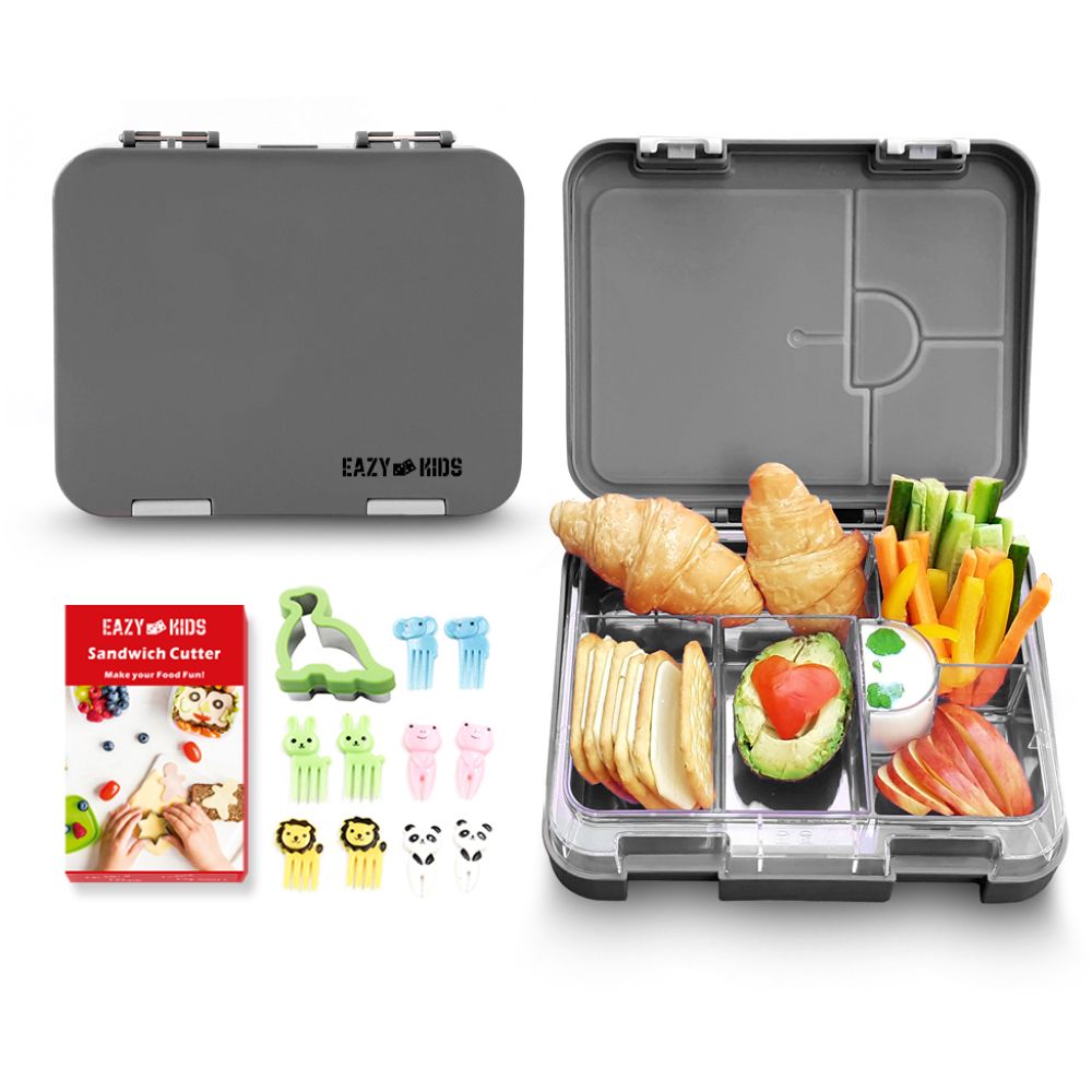 The Kids Lunch Box in Grey