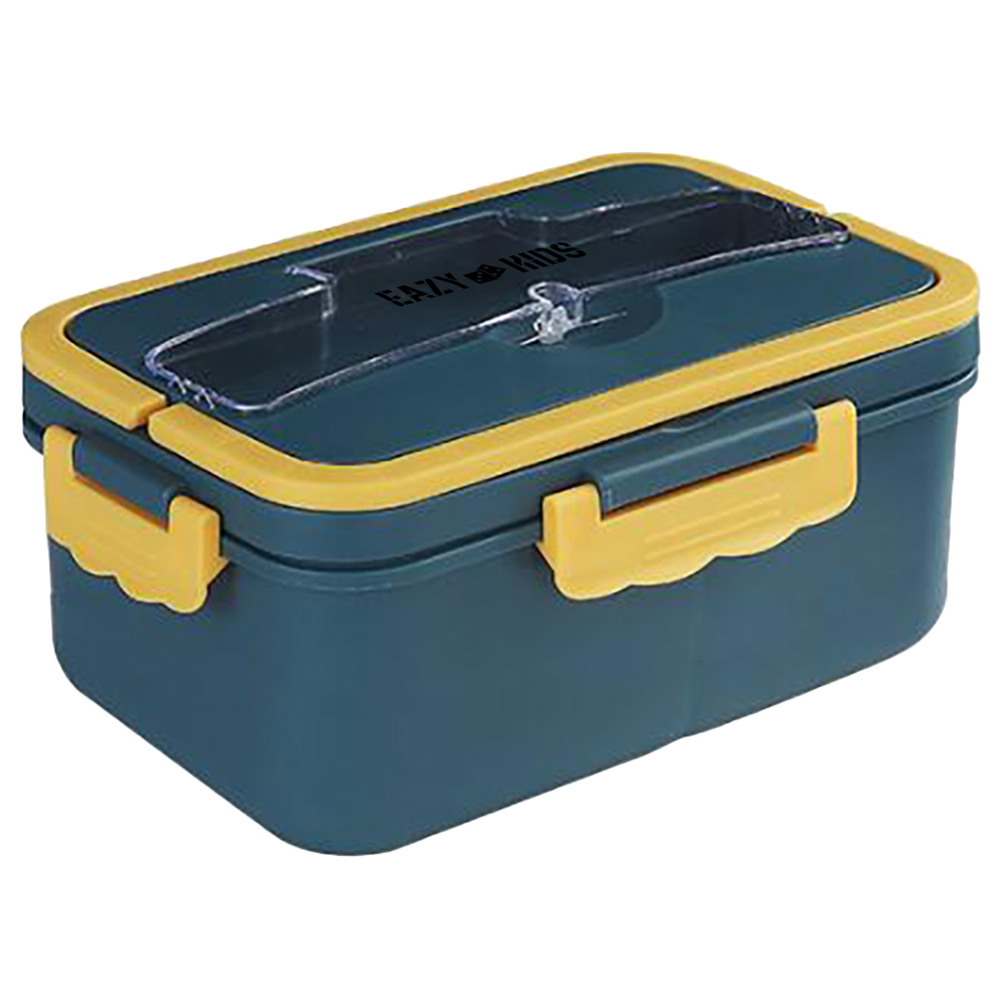 Sistema Lunchbox w. Container - Triple Split Lunch - 2 L - Turquoise