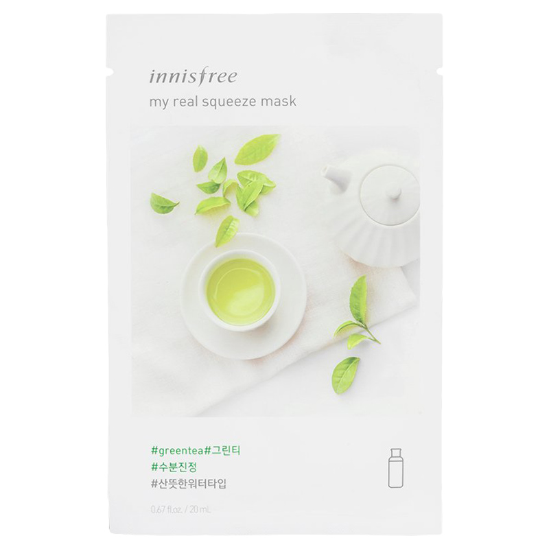 innisfree sheet mask green tea