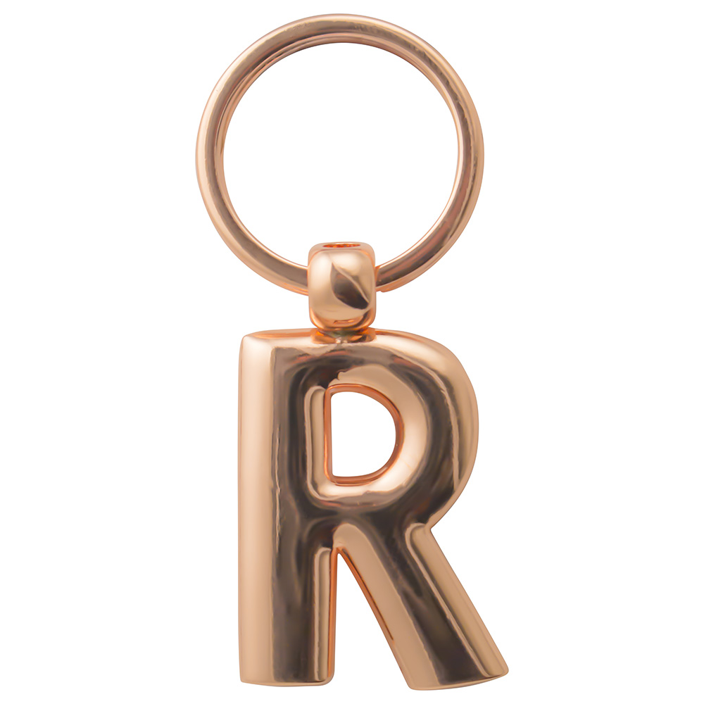 Letter sale r keyring