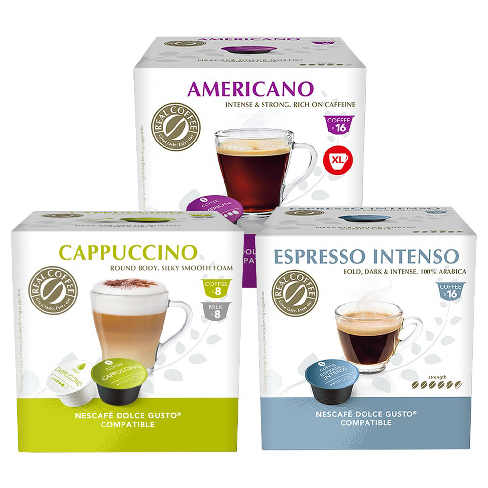 Cappuccino Capsules (Dolce Gusto) 10 Capsules / كبسولات الكابتشينو